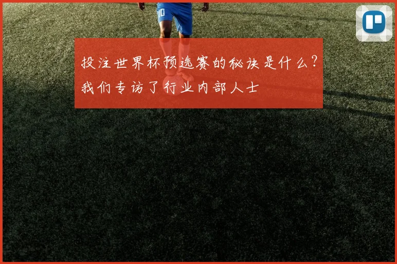 投注世界杯预选赛的秘诀是什么?我们专访了行业内部人士